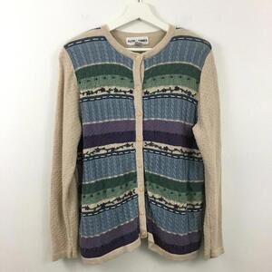 Vintage Alfred Dunner Women’s Knitted Button Down Cardigan Size S ...